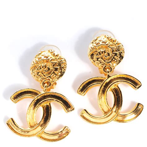 what is chanel earrings made of|chanel ring earrings.